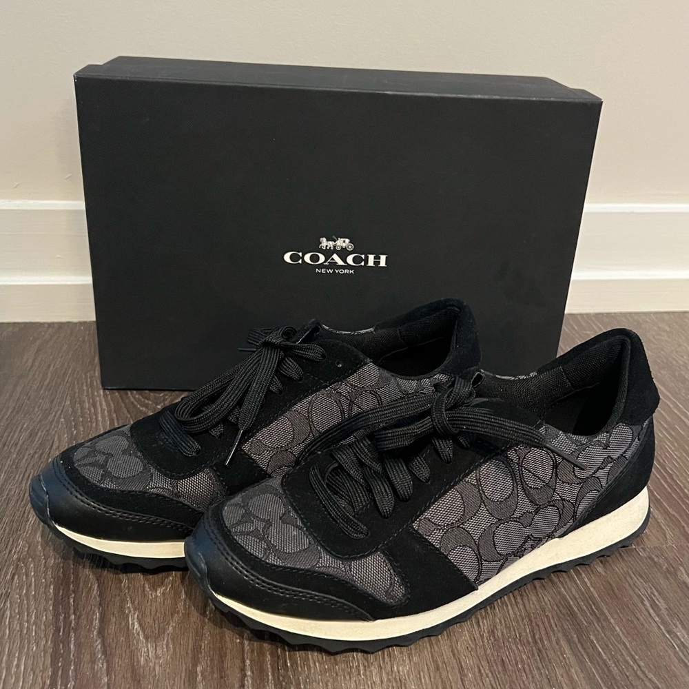 Coach Mason Signature Jacquard Sneakers
